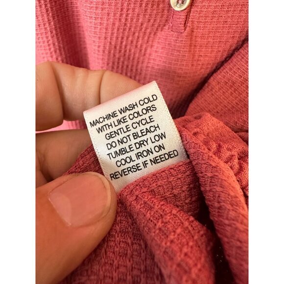 Cure‎ Womens pink Blouse Small short sleeve balloon pullover polyester v-neck - Picture 5 of 7